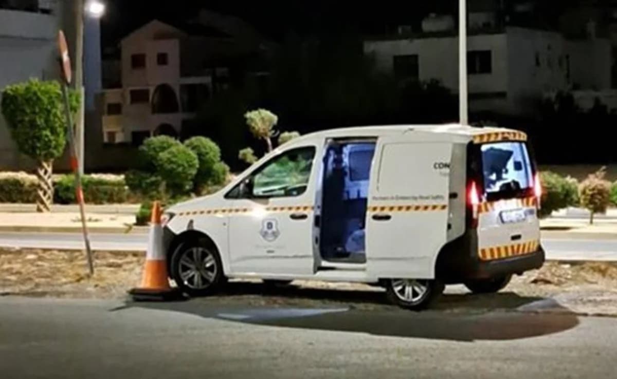 Detenido un hombre de 37 años por atacar a conductor de furgoneta con cámara móvil en Limassol