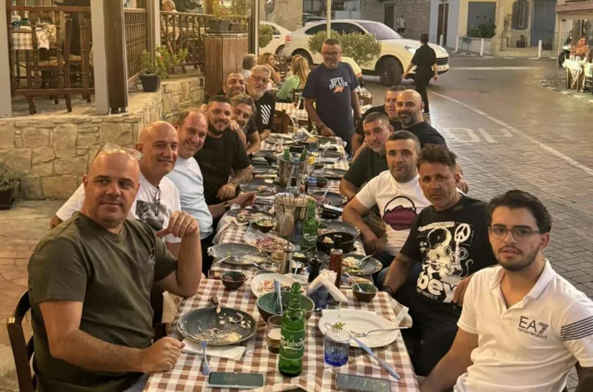 Apollon Veterans Kick Off Season with Pre-Game Party in Parekklisia