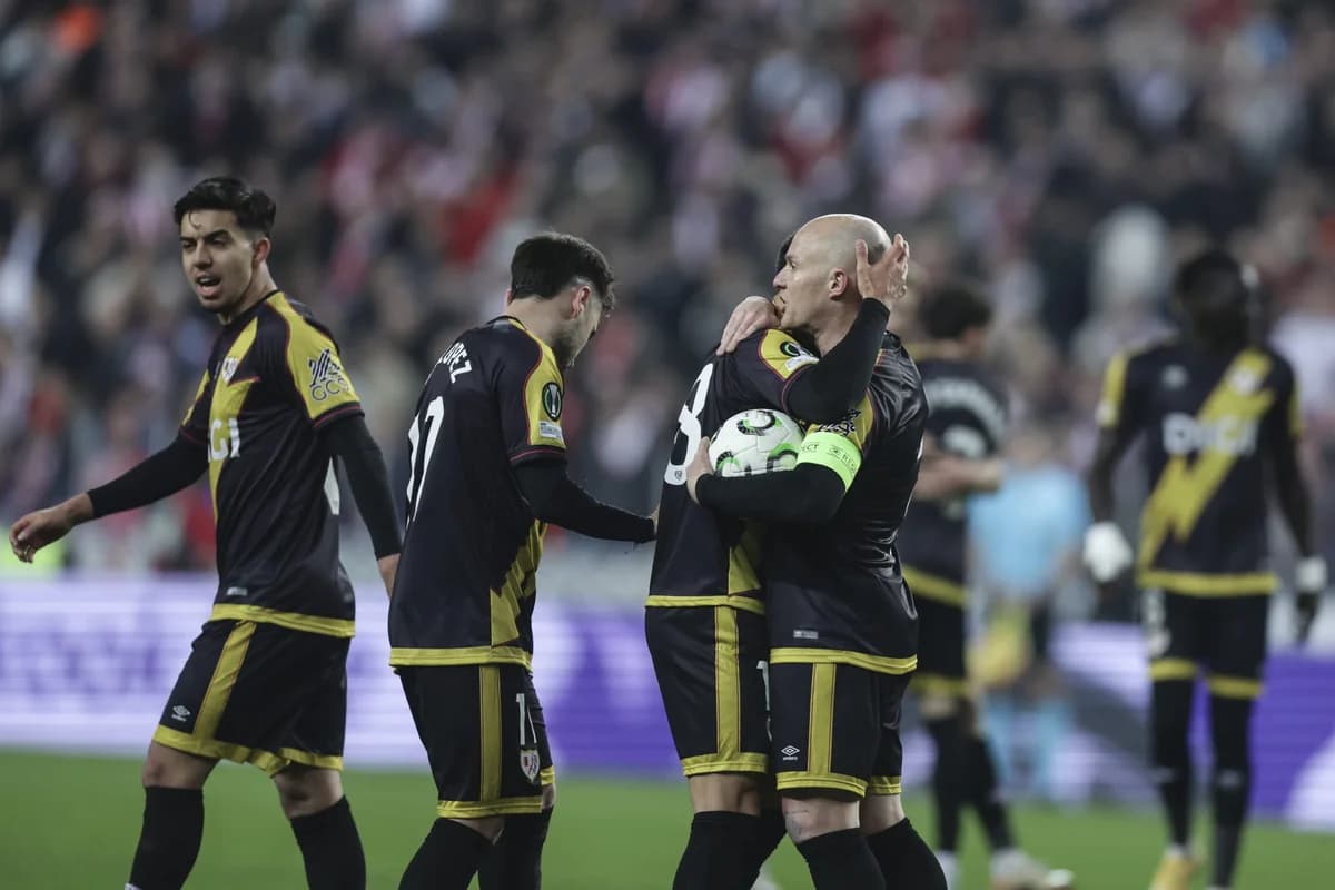 Rayo Vallecano logra una importante victoria ante el Samsunspor en la Conference League