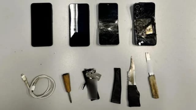 Razzia im Malandrino-Gefängnis: Messer und Handys beschlagnahmt