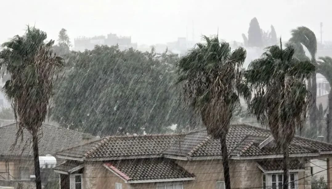 塞浦路斯发布降雨和大风黄色警报
