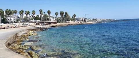Paphos Municipality Upgrades Coastal Front with Focus on Green Spaces