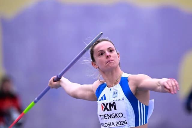 Elina Tzengko: Vierter Platz im Speerwurf beim Europäischen Wurfpokal