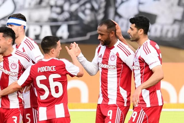 OFI - Olympiacos 0-2: Olympiacos gewinnt im Pankritio-Stadion