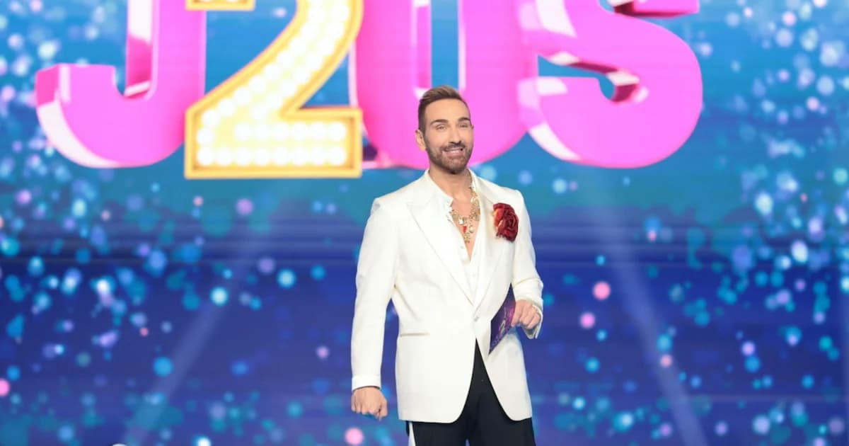 Tom Ford look and Anastasia Kessaris necklace for Nikos Koklonis on J2US