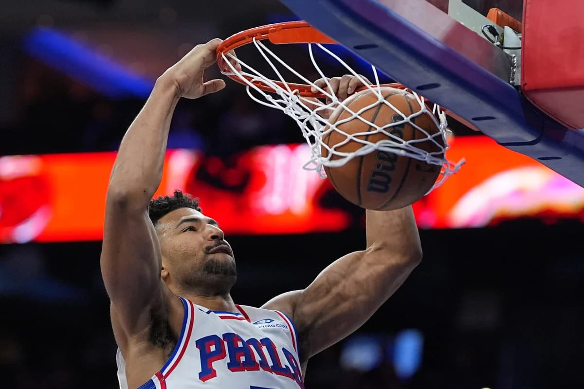 Sixers withstand Nets' comeback to stay close to the top six