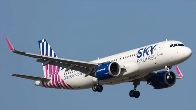 Η SKY express επεκτείνει το δίκτυο της με νέους προορισμούς και αεροσκάφη