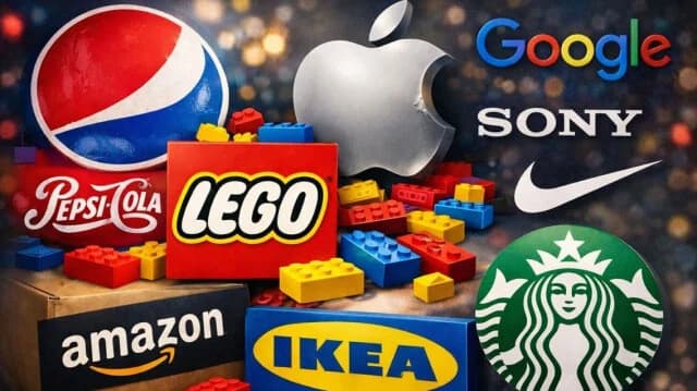 Von Pepsi bis Lego: Die Geschichten hinter Markennamen