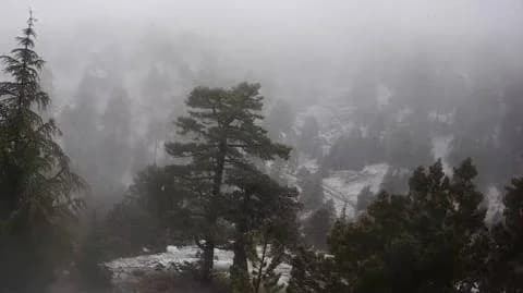 特罗多斯山降雪：壮丽景色与天气预报