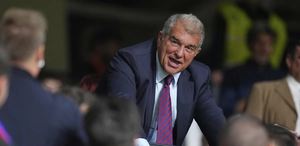 Laporta reelegido presidente del Barcelona con una victoria aplastante (Video)
