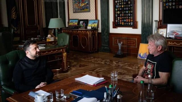 Sean Penn besucht Kiew und Selenskyj anstelle der Oscars