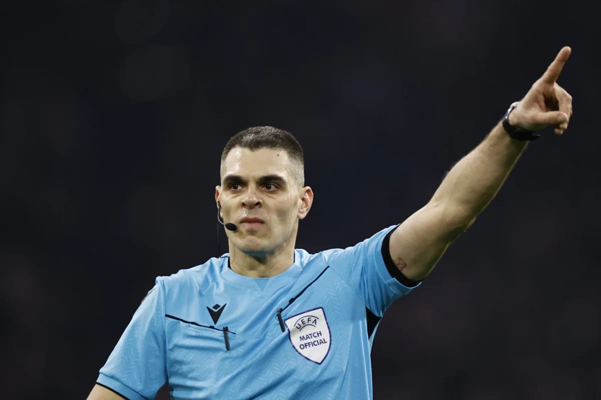 Simone Sozza to referee AEK-Celje in Conference League