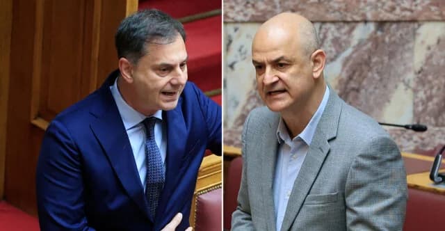 Spannungen im Parlament: Zusammenstoß zwischen Theocharis und Kazamias über Griechenland und Iran