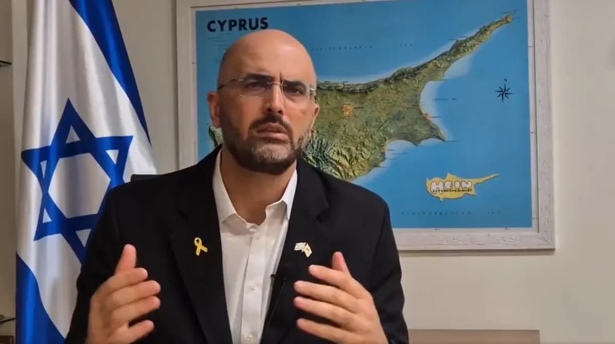 שגריר ישראל מגנה 'רטוריקה אנטישמית חריגה' בקפריסין