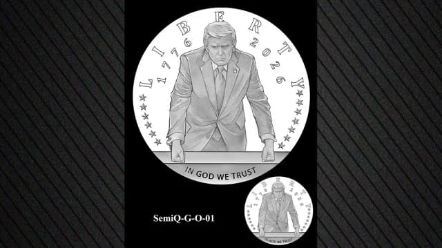 Trump to Release Gold Coin Featuring His Likeness