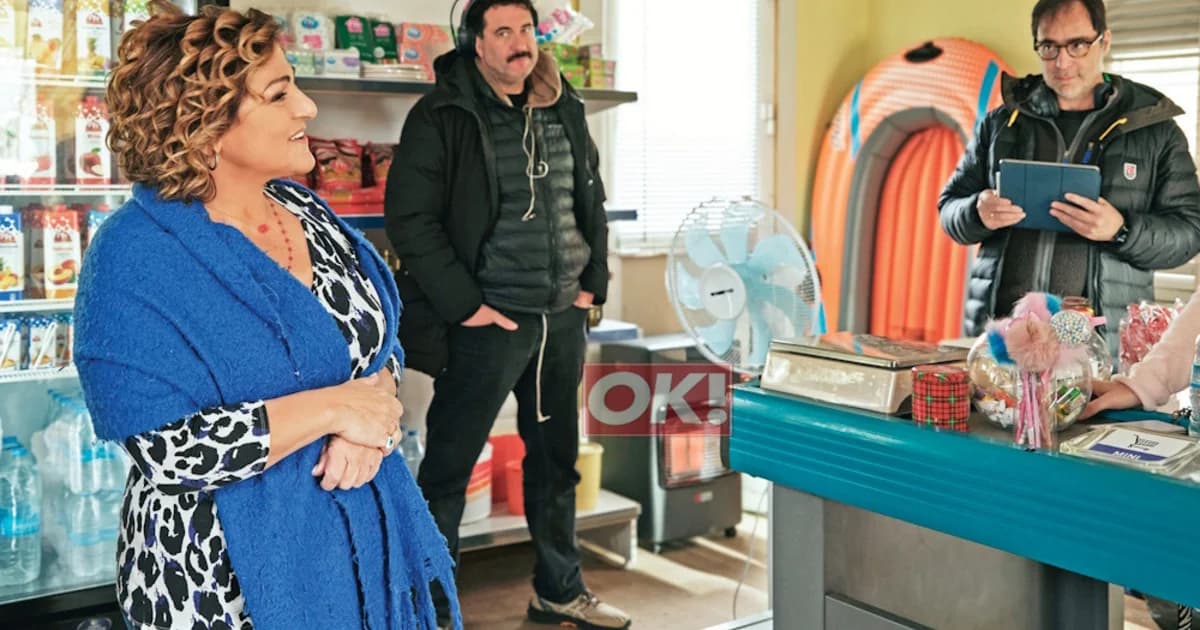 Κάμπινγκ: Αποκλειστικά backstage από τα γυρίσματα της νέας σειράς του Mega