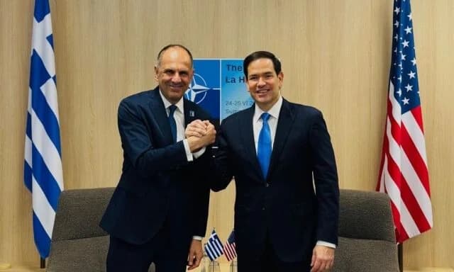 Treffen zwischen Geraperitis und Rubio konzentriert sich auf regionale Entwicklungen