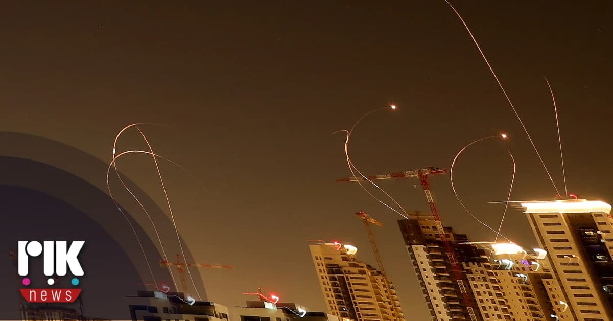 Iran Launches Missile Attack on Israel, Targets Tel Aviv and Jerusalem