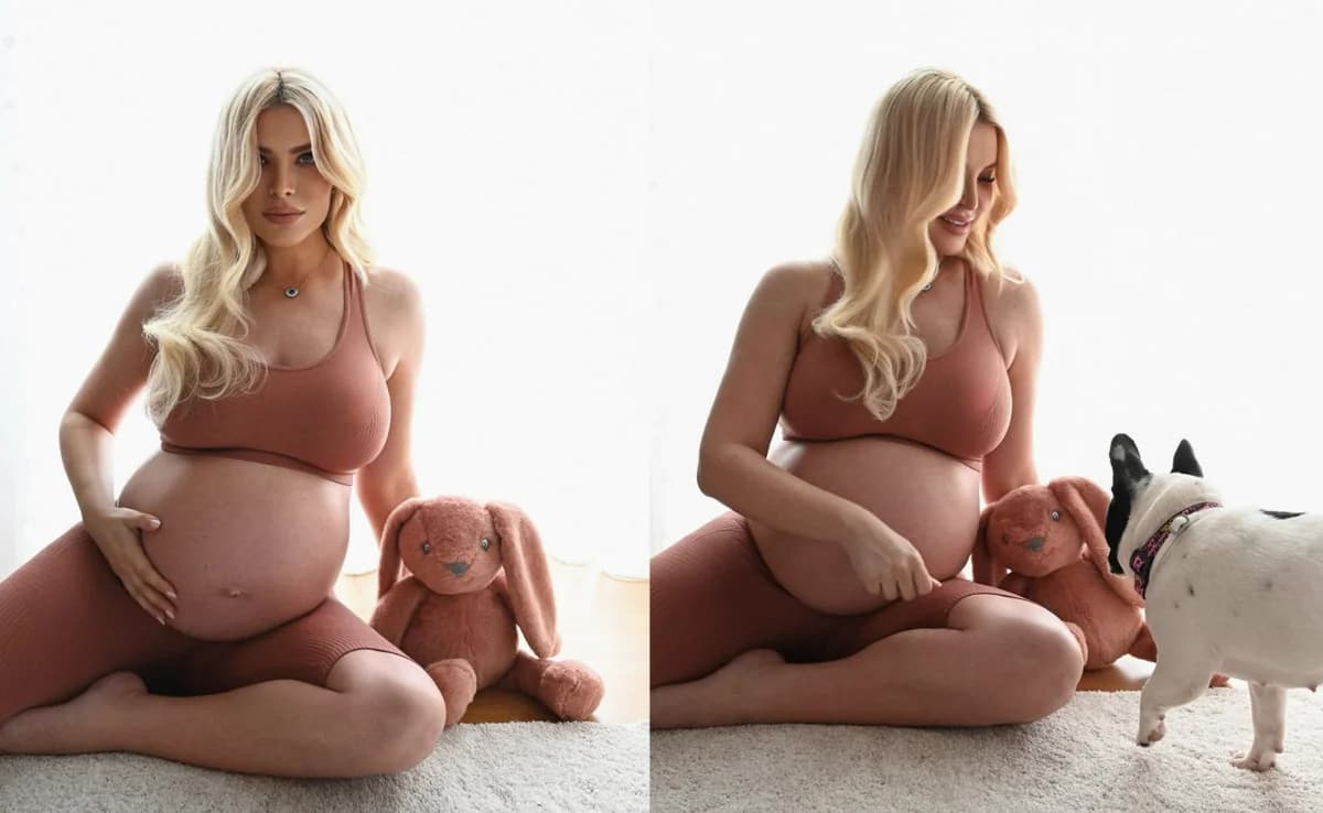 Katerina Kainourgiou: Reveladas fotos conmovedoras de su embarazo