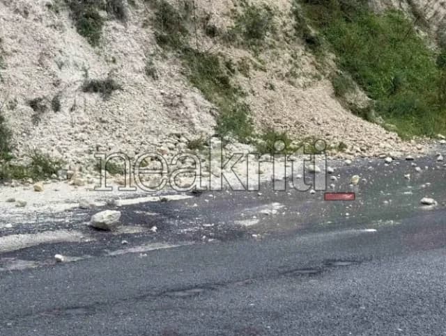 Clima Severo en Creta: Inundaciones, Deslizamientos y Carreteras Cerradas en Heraclión y Chania