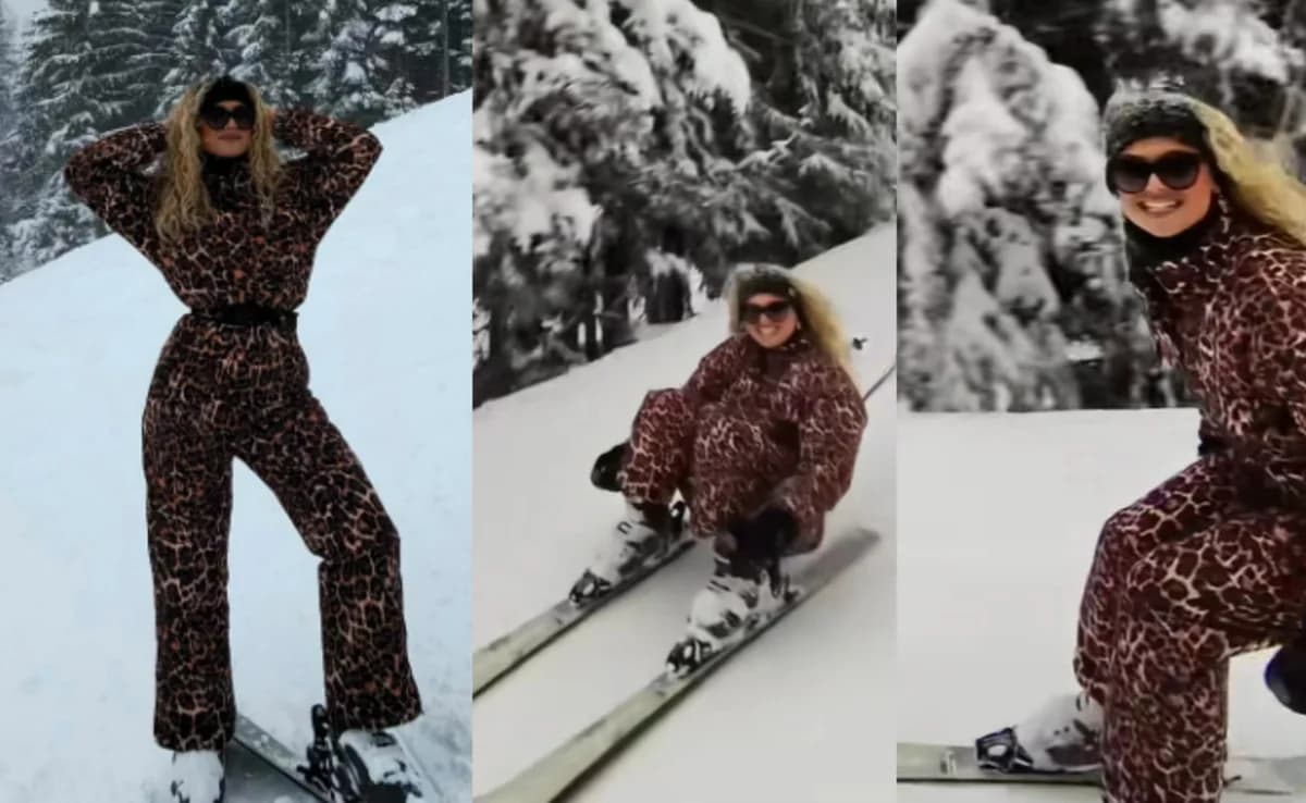 Antigoni: Esquía en picos nevados cantando «Jalla»
