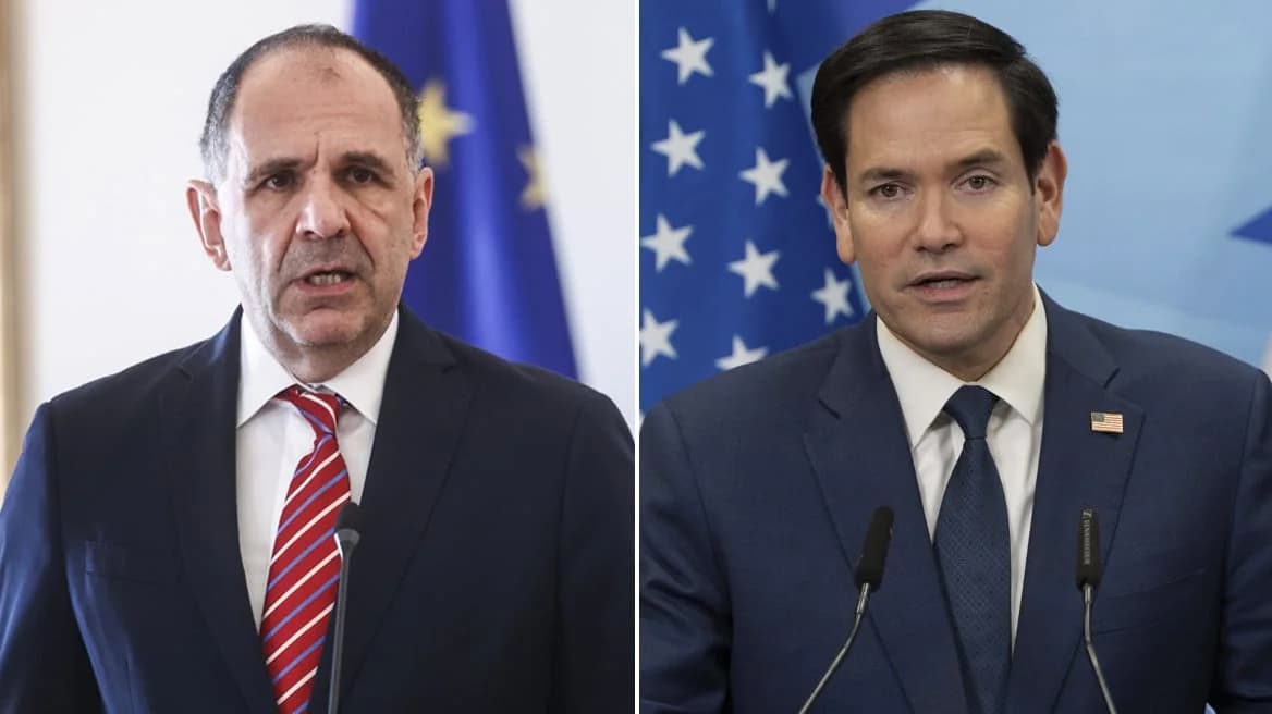 Treffen Gerapetritis-Rubio: Betonung der Zuverlässigkeit Griechenlands