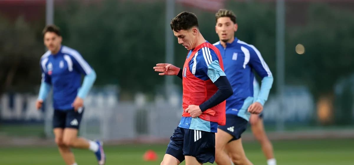 Selección de Grecia: Énfasis en la táctica antes de los amistosos