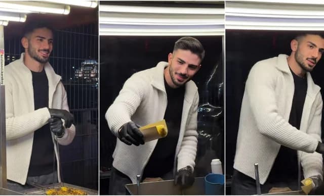 Ο Τούρκος καστανάς που έγινε viral στο TikTok και «αξιοθέατο» στην Κωνσταντινούπολη