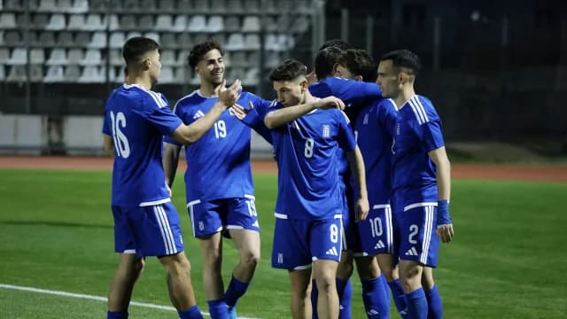 נבחרת יוון עד גיל 21: תקציר הניצחון המרשים על מלטה