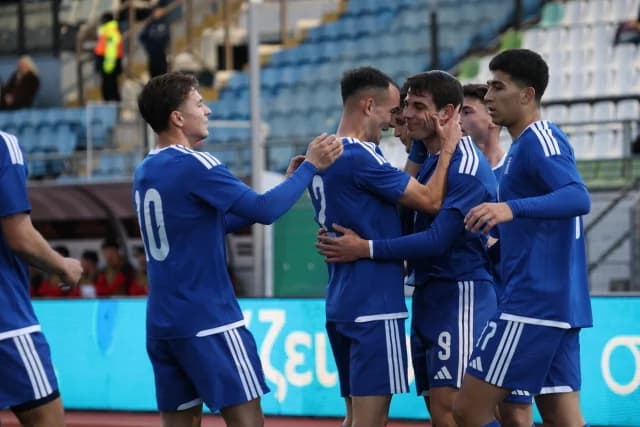 Greece U21 Dominates Malta 5-0 with Koutsias Hat-Trick