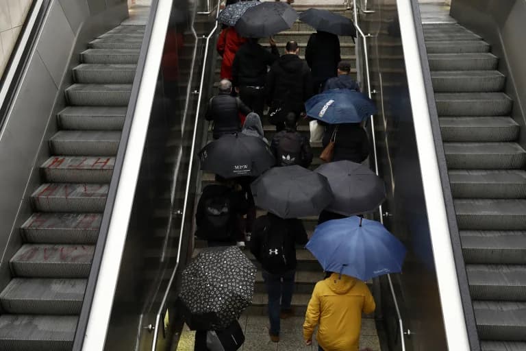 周日天气不稳定：降雨、风暴和降雪——周二开始恶化