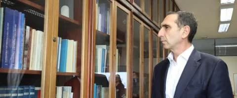 Επίσκεψη του ΥΠΕΣ στην Έδρα Κυπριακών Σπουδών στο ΑΠΘ