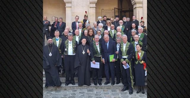 Ökumenischer Patriarch Bartholomäus zum korrespondierenden Mitglied des Institut de France ernannt