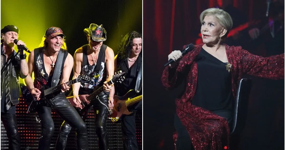 Cuando Scorpions cantó a Marinella en Atenas