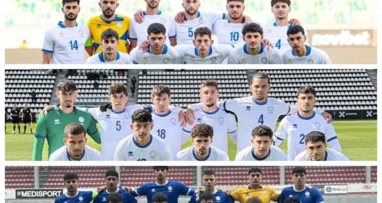 Nationalmannschaften U21, U19 und U17 in offiziellen Spielen