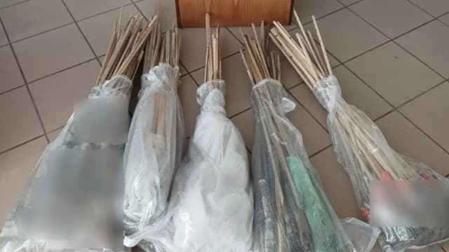 Хиос: Изъято более 230 самодельных ракет