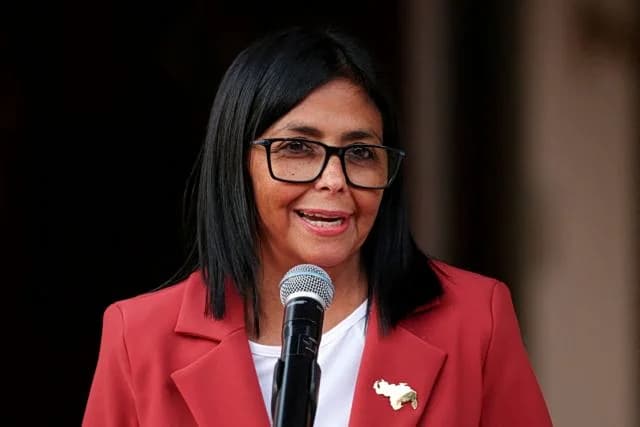 USA heben Sanktionen gegen Delcy Rodríguez in Venezuela auf