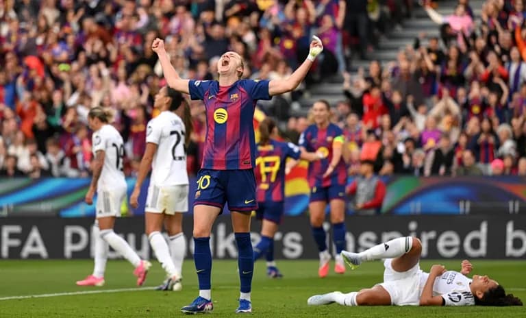 Barcelona – Real Madrid 6-0: Clasifican a semifinales de la Champions League Femenina