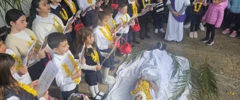 В Лемпе возродили обычай Воскрешения Лазаря