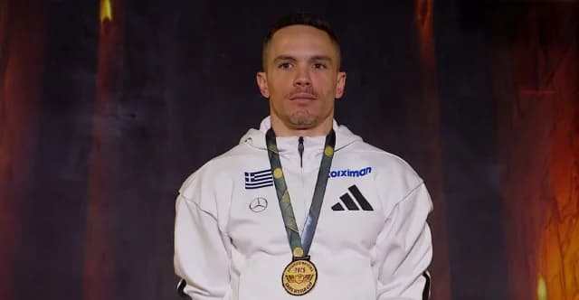 Petrounias Wins Gold at Cairo World Cup