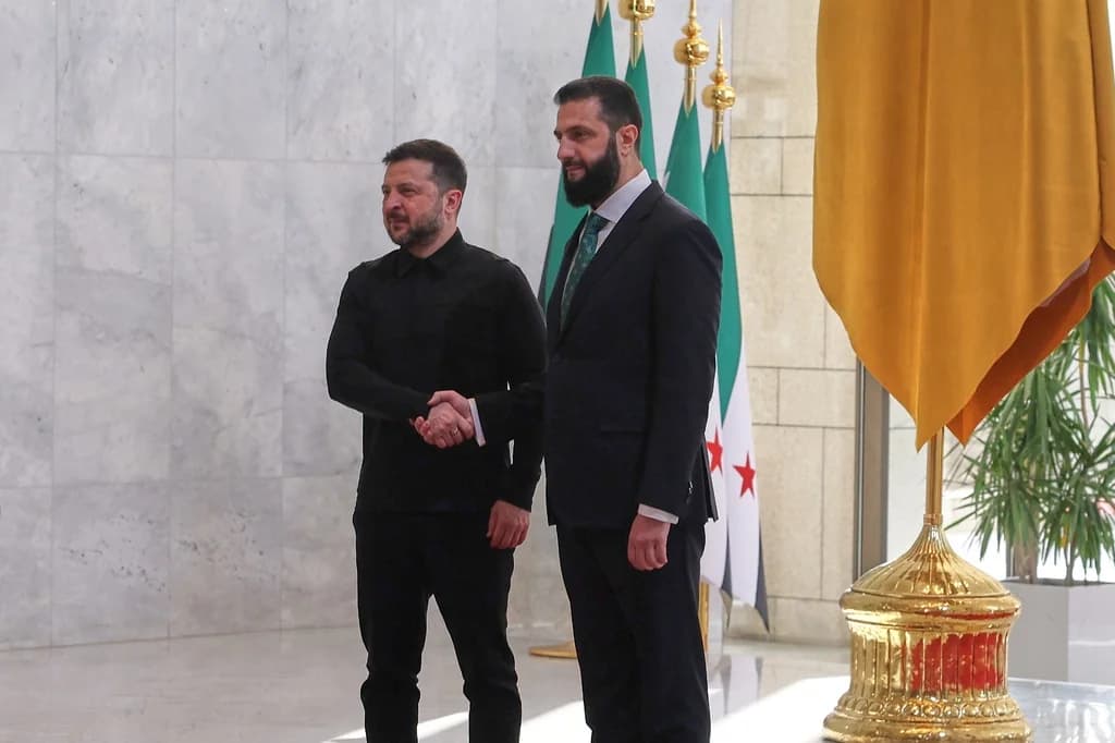 Zelenskyy and Assad Meet in Damascus to Discuss Regional Security