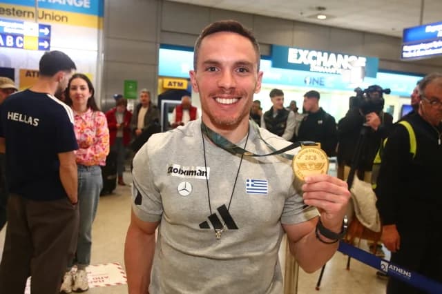 Lefteris Petrounias: Gold Medal at Cairo World Cup
