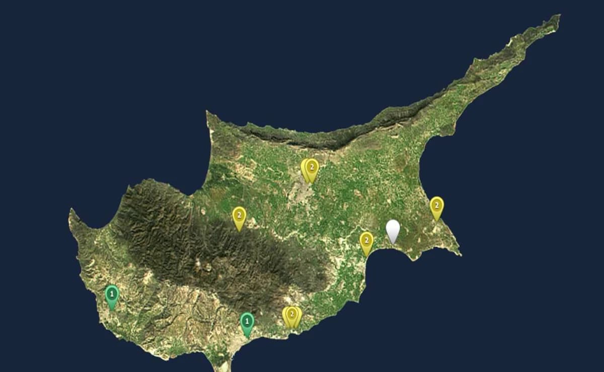 Κύπρος: Σταδιακή υποχώρηση της σκόνης, βροχές το απόγευμα
