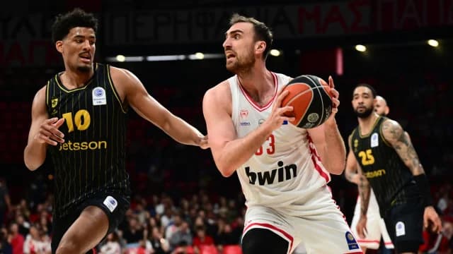 Olympiacos - Aris 92-81: Milutinov Dominates, 23/23 Record