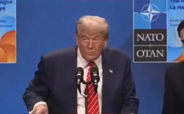 Trump to Wife of Ukrainian Soldier: "Tough Stuff, You're Amazing"