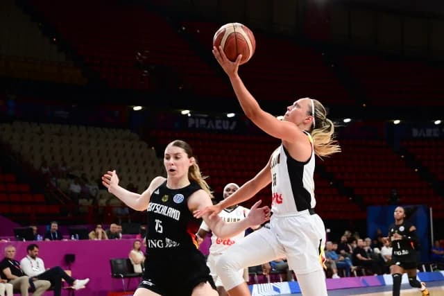 Eurobasket Femenino: Bélgica avanza a semifinales tras vencer a Alemania 83-59