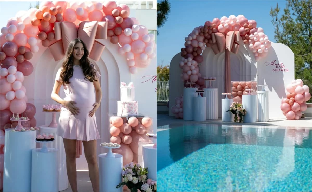 Άννα Πρέλεβιτς: Εντυπωσιακό baby shower για το πρώτο της παιδί