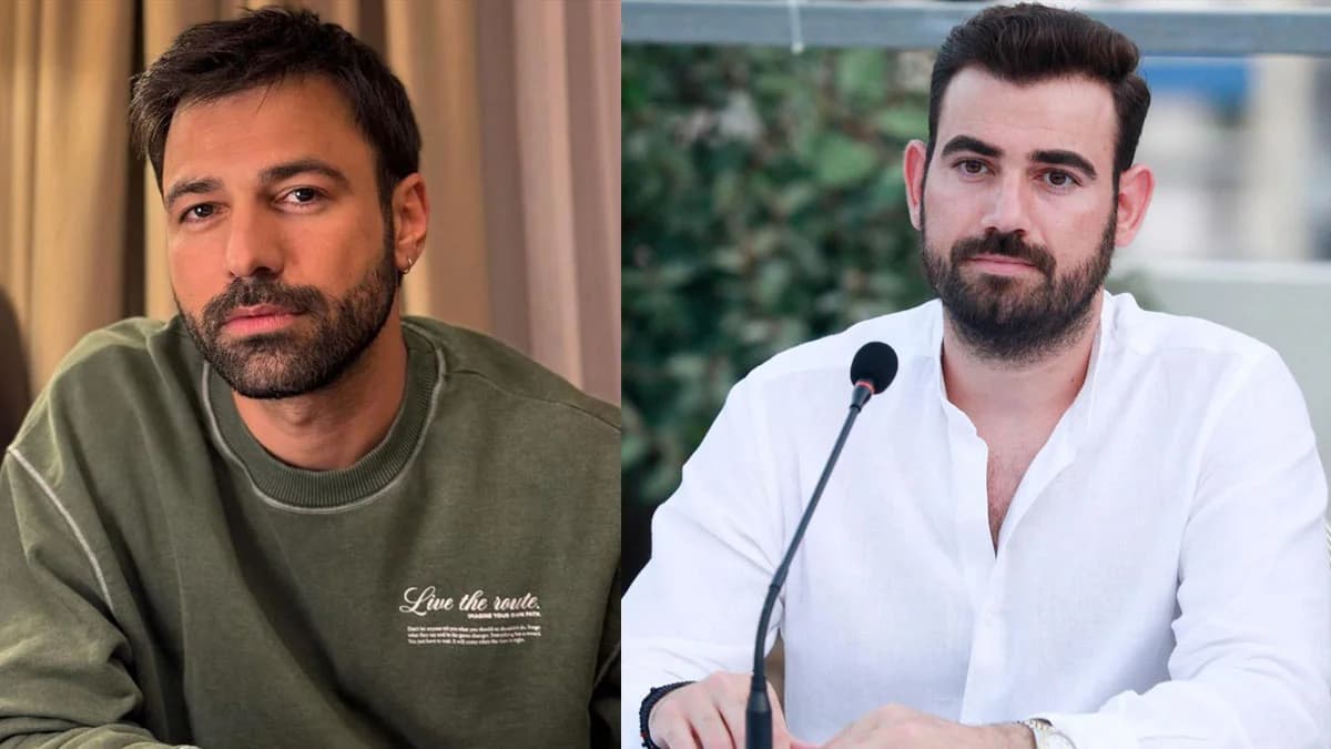 Αντρέας Γεωργίου και Νίκος Πολυδερόπουλος: Σπάνια φωτογραφία με τα παιδιά τους