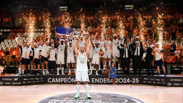 Liga Endesa: Η Ρεάλ Μαδρίτης κατέκτησε το 38ο πρωτάθλημα