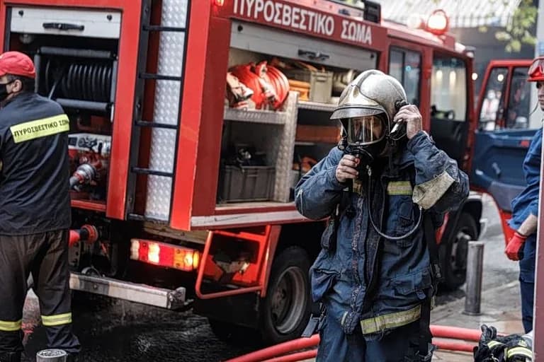 Θεσσαλονίκη: Μοτοσικλέτα τυλίχθηκε στις φλόγες – Ζημιές σε αυτοκίνητα
